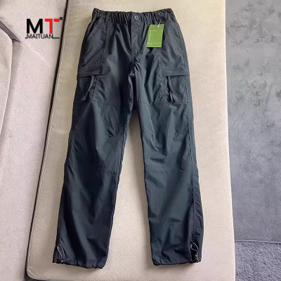 高端工装裤男士2025新款春秋冬季休闲男裤加绒厚软壳冲锋裤子男款