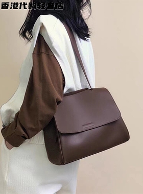 法国MKBM 高级真皮女包新款手提单肩包简约时尚大容量百搭斜挎包