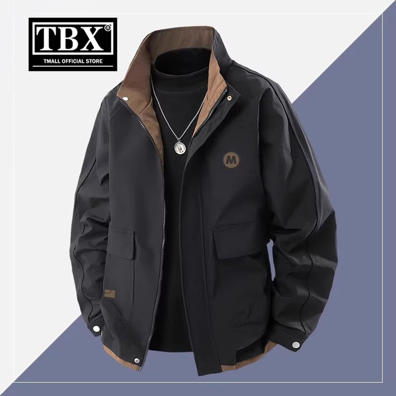 高端立领夹克外套男士2025新款爆款春秋冬装加绒加大码冲锋衣男款