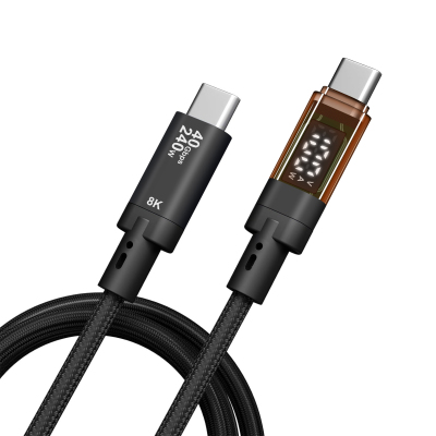 QGEEM1M屏显超级快充数据线100W