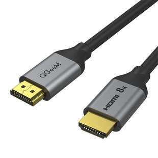 QGeeM高清线HDMI2.1连接8K电脑电视机显示器屏144hz投影仪4K数据