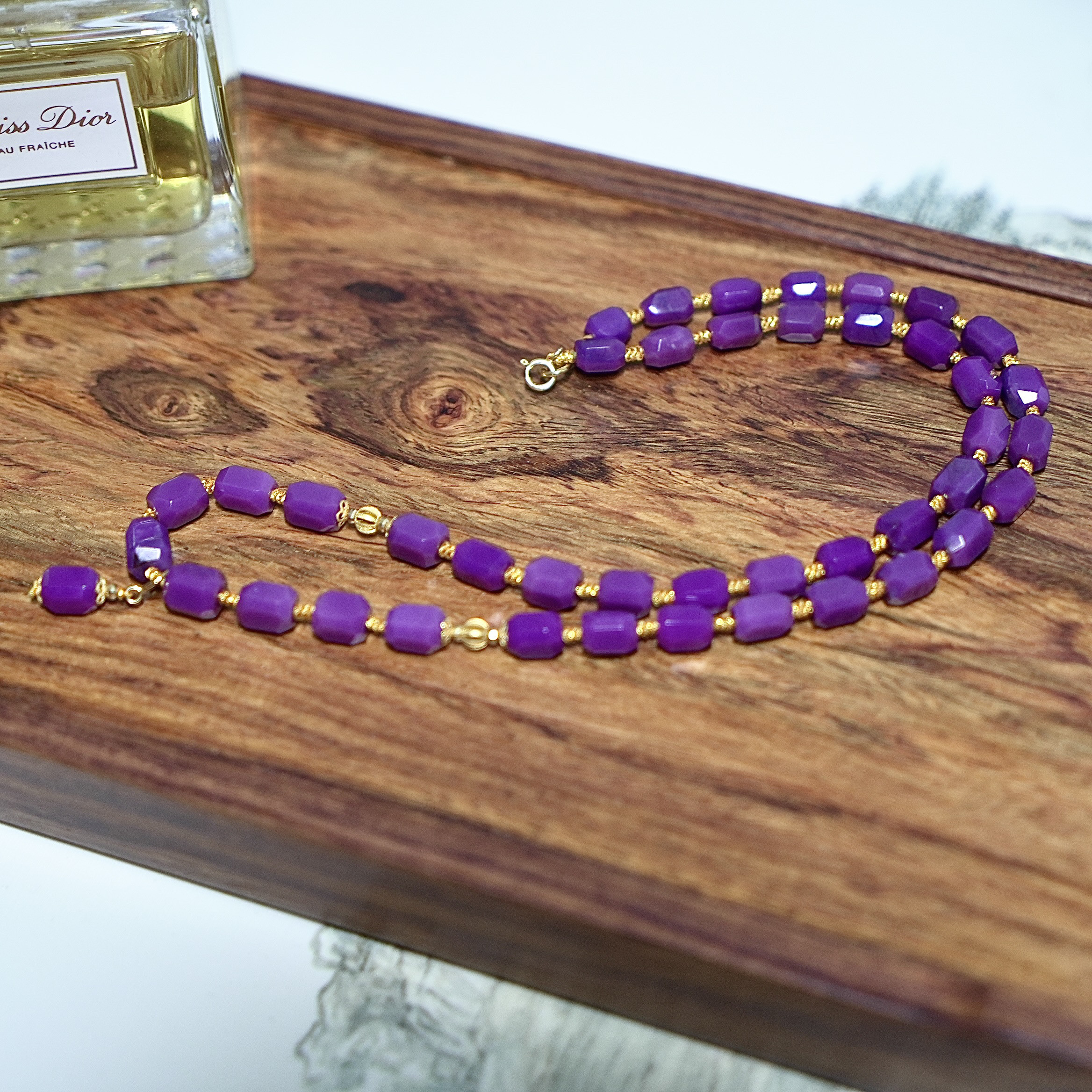 舒俱来果冻凝胶紫项链1862380/5-5.4mm左右