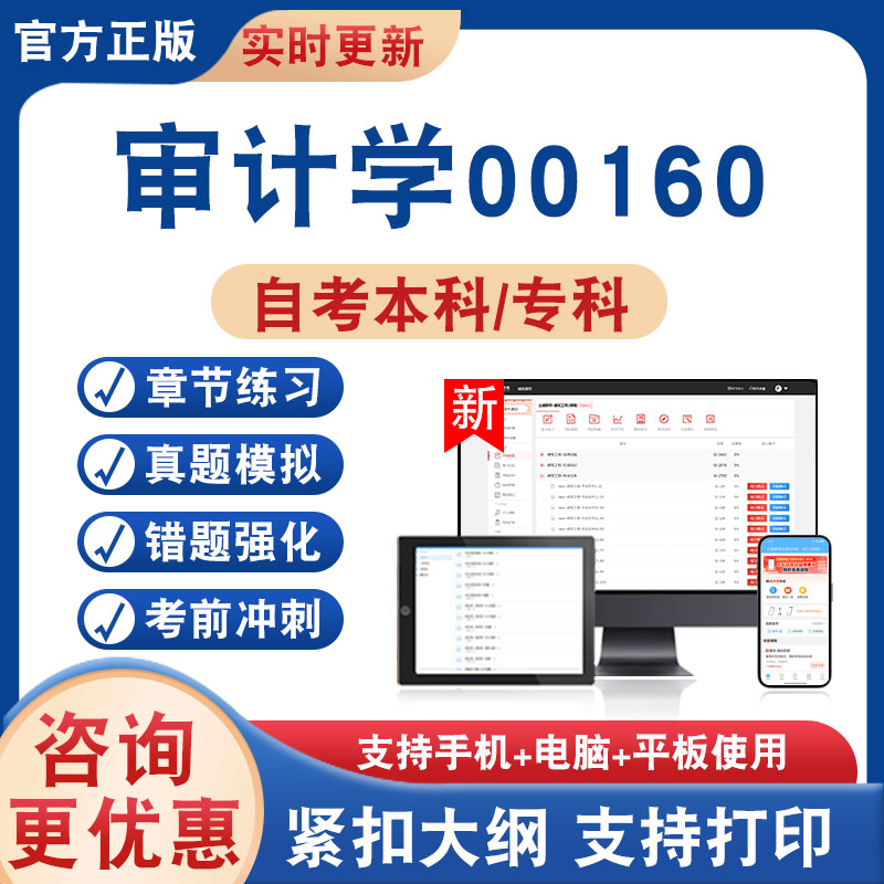 审计学00160自考本科专科