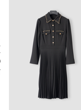 （周哥甄选）黑色连衣裙-21962