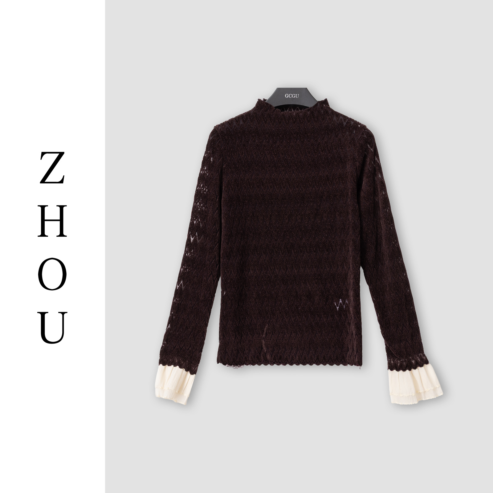 （周哥甄选）棕色上衣-31060