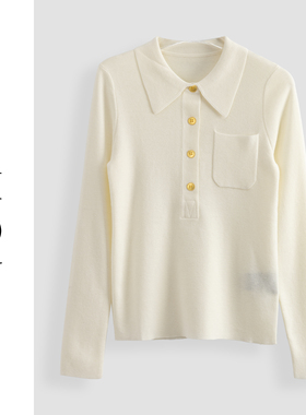 白色通勤日常休闲时尚上衣-18340