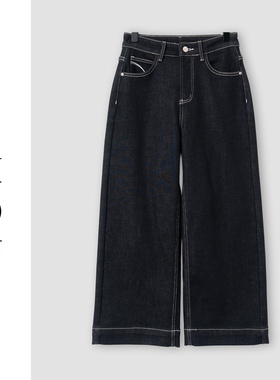 （周哥甄选）藏青色裤子-32066