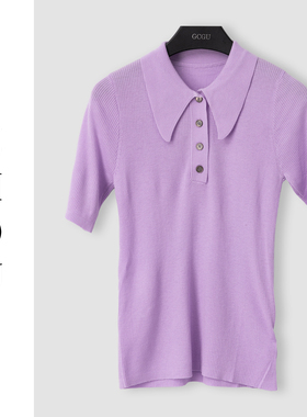 （周哥甄选）紫色上衣-24274