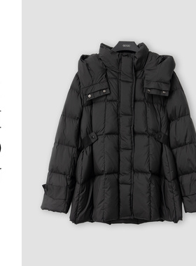 （周哥甄选）黑色羽绒外套-32094