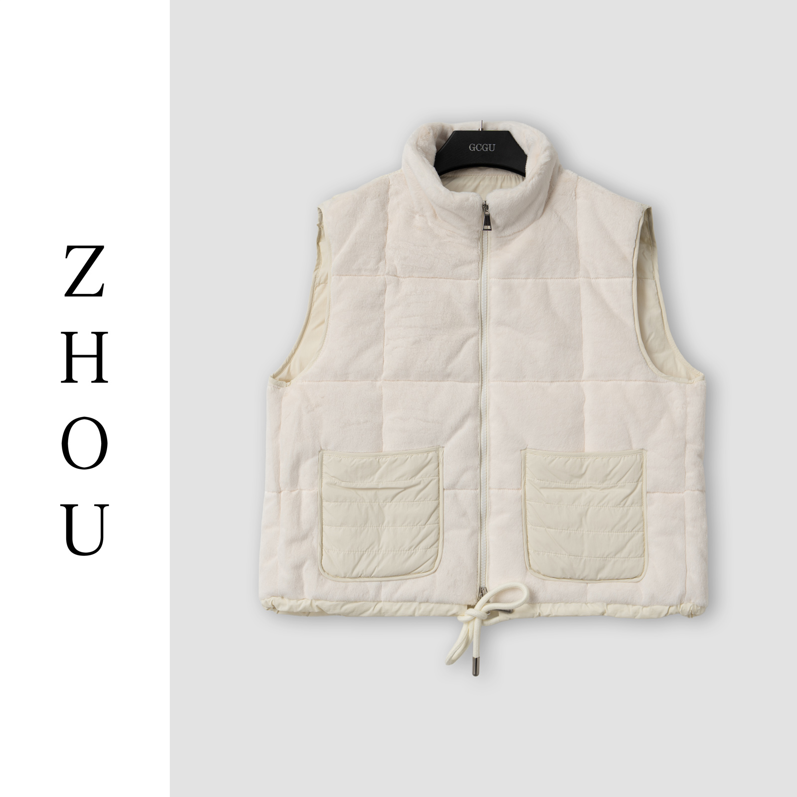 （周哥甄选）米色羽绒外套-31529