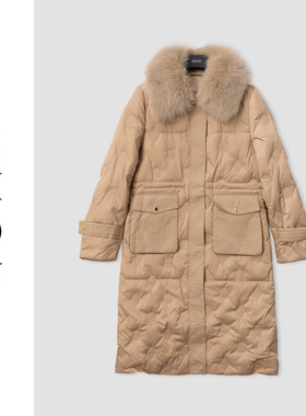 （周哥甄选）香槟色羽绒外套-30884