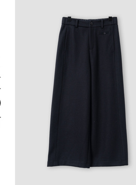 （周哥甄选）藏青色休闲裤-32695