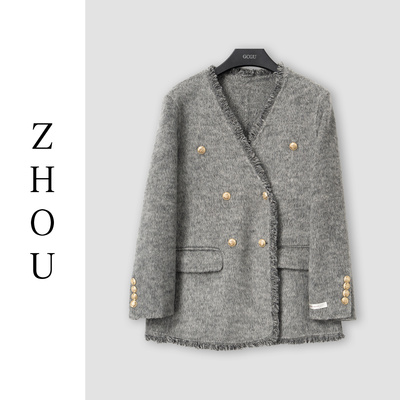（周哥甄选）灰色外套-32843