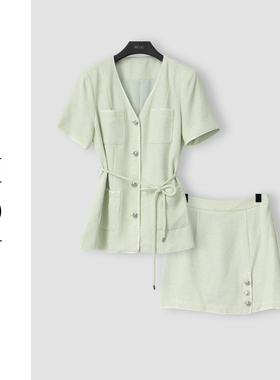 （周哥甄选）绿色套装-23381