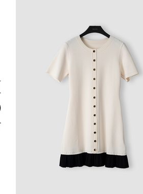 （周哥甄选）白色连衣裙-22048