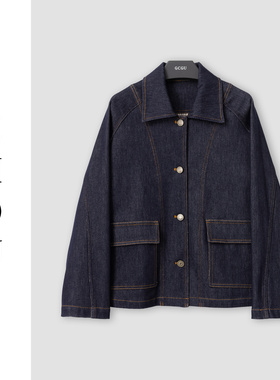 （周哥甄选）牛仔蓝外套-31089