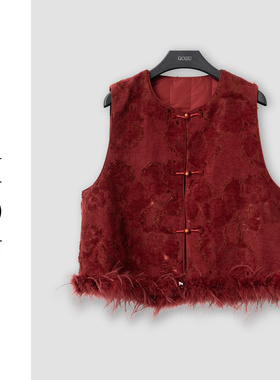 （周哥甄选）红色马甲-32604