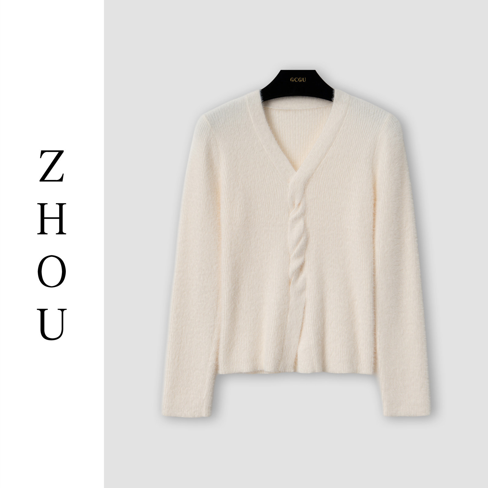 （周哥甄选）杏色上衣-32016