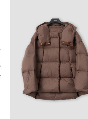 （周哥甄选）咖色羽绒服-32937
