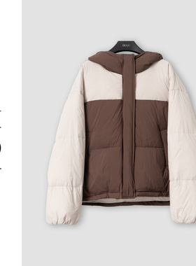 （周哥甄选）咖色羽绒服-32802