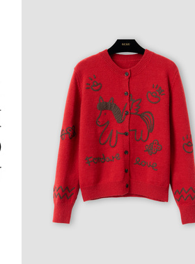 （周哥甄选）红色上衣-Y26Q32219