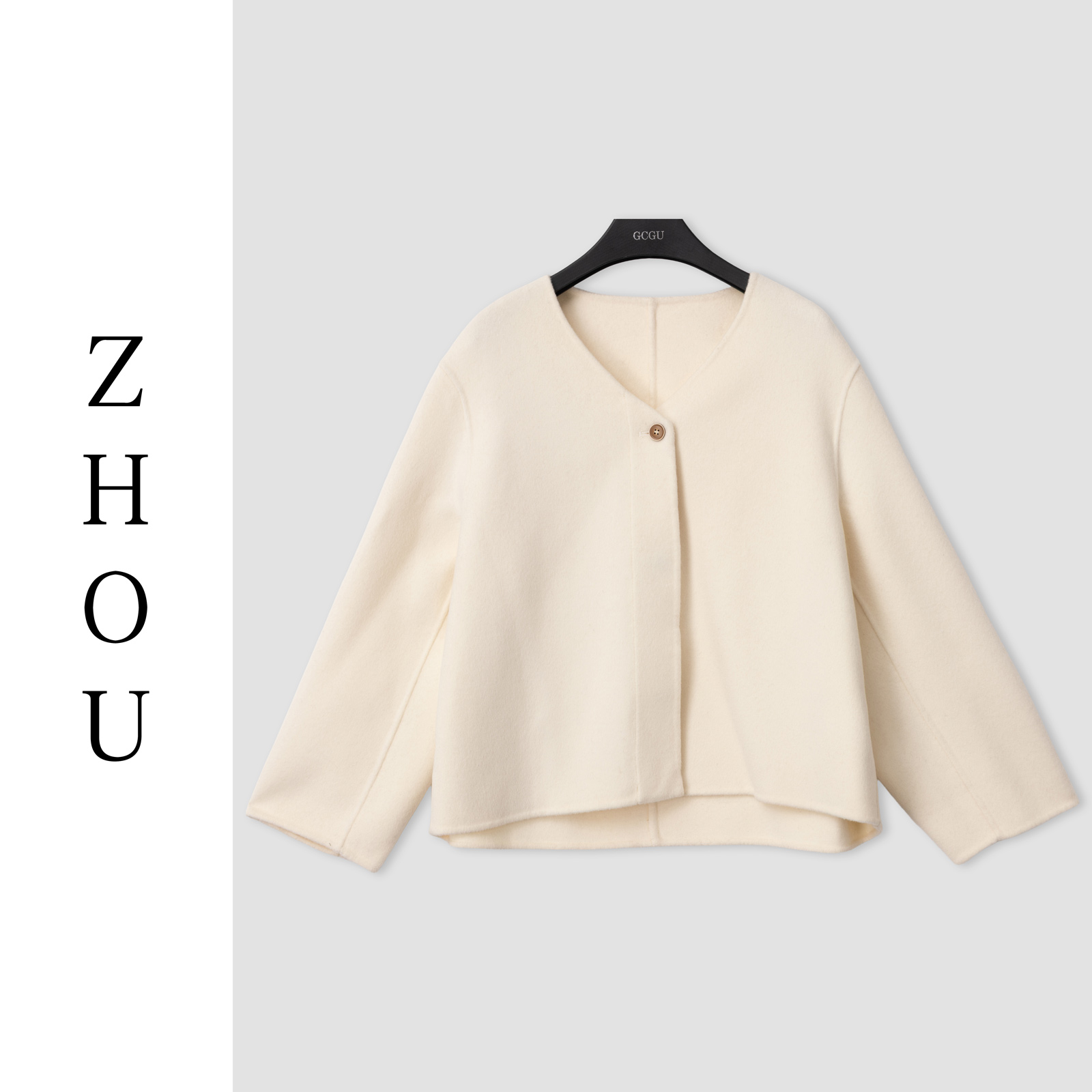 （周哥甄选）米色外套-30837