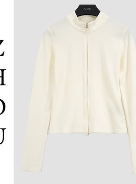 米白通勤日常气质外套-20533