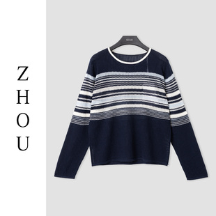 (周哥甄选)藏青色上衣-30316