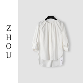 21931 白色上衣 周哥甄选