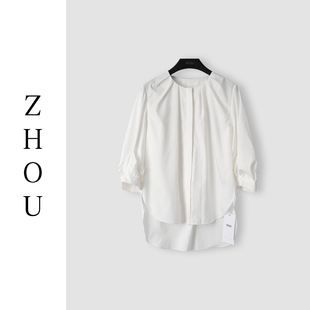 21931 白色上衣 周哥甄选