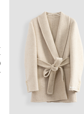 米色秋冬新款气质外套-18830