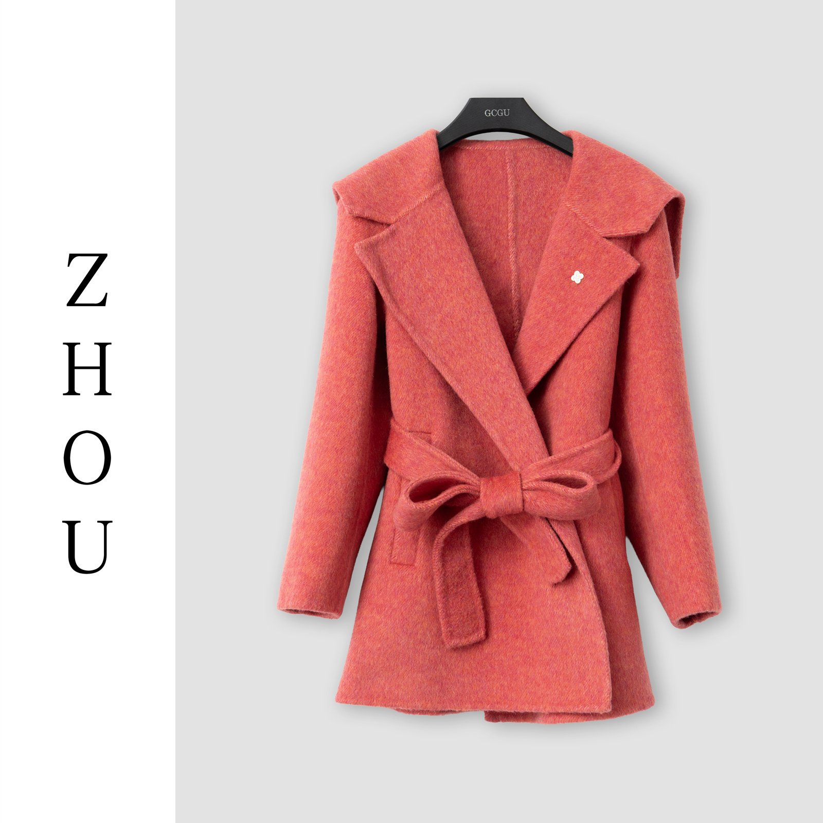 （周哥甄选）玫红色外套-31820