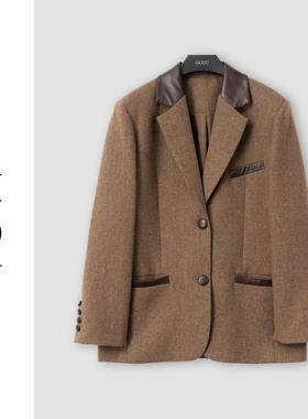 （周哥甄选）咖色外套-32554
