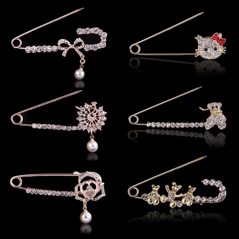 Broche en Zircon diamant - Ref 1171702 Image 4