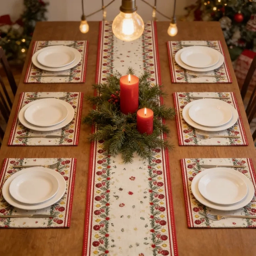 欧洲气球加长桌旗装饰餐桌布艺厨房电视柜茶几桌布 table runner