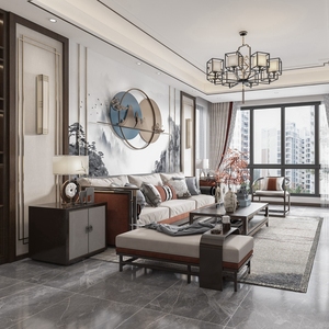 新中式沙发组合轻奢现代简约实木客厅小户型样板房白蜡木禅意家具