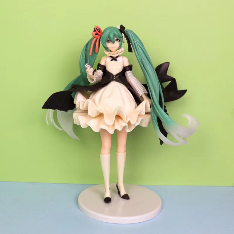 初音手办艺术歌唱家初音公主二次元动漫美少女模型机箱摆件
