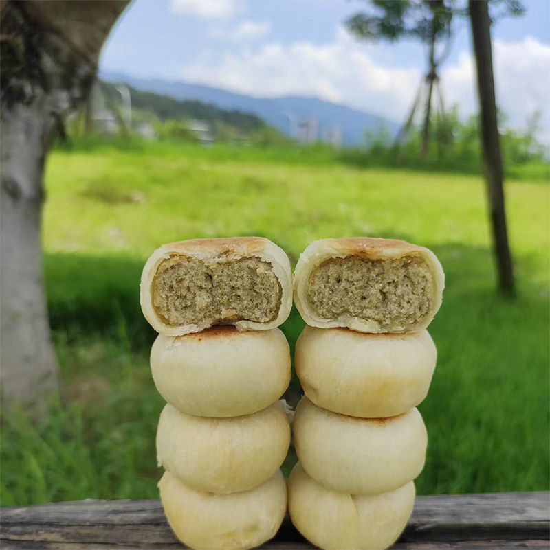 福建特产老式冰皮传统冰淇淋绿豆饼批发整箱原味纯绿豆糕新鲜正宗