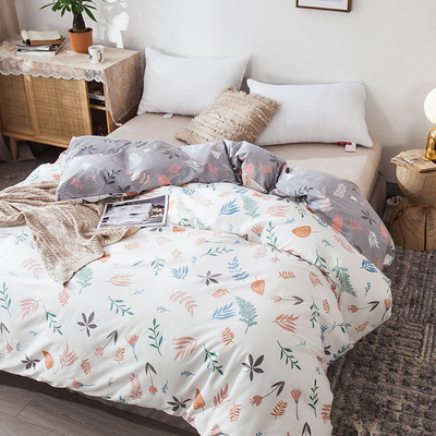 加厚单人160x210纯棉被套