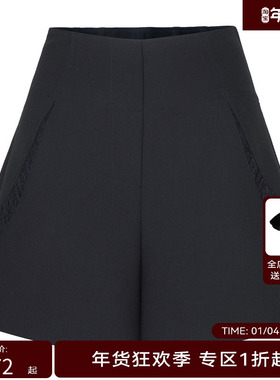 【商场同款】HPLY荷比俪秋季新款A字版型显瘦短裤HMD35400266