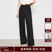 新款 HPLY荷比俪春季 女时髦大气慵懒风阔腿长裤 商场同款