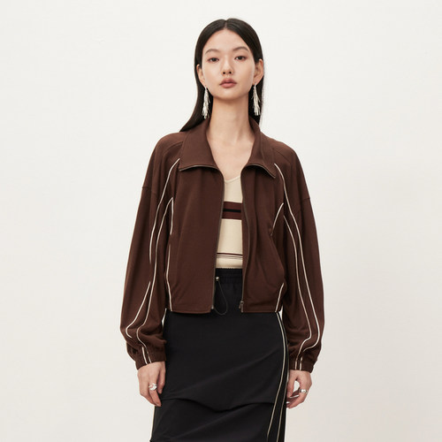 【商场同款】HPLY荷比俪秋季新款女摩登撞色外套HYD32520073