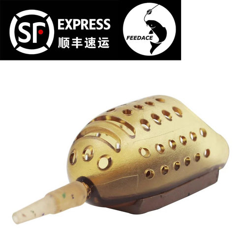 欧式库钓系船型饵笼 八字环铅配重打窝器附饵小配件