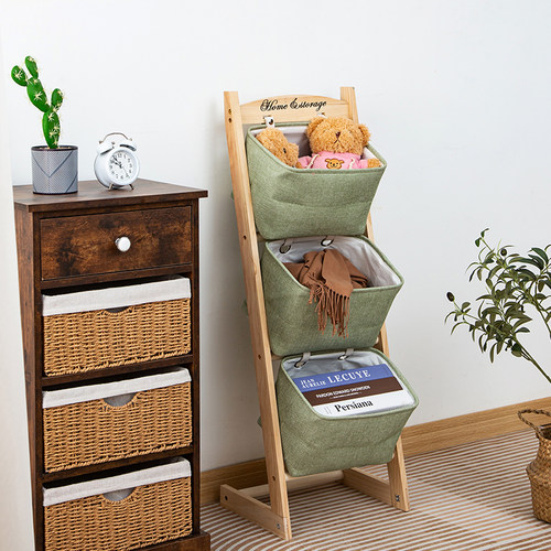 儿童玩具儿童玩具收纳架挂篮多层