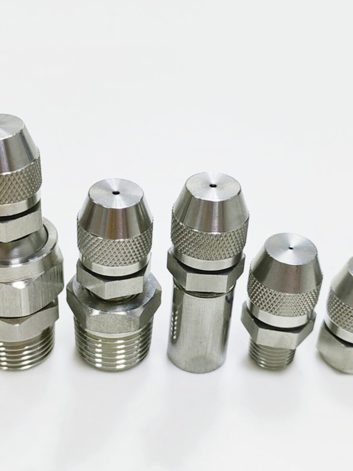 雾炮机喷头304不锈钢可调雾化喷雾除尘降温消毒工地造雪机喷嘴