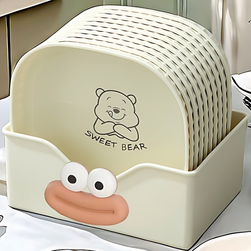 可洗碗机!吐骨碟餐桌垃圾盘碟