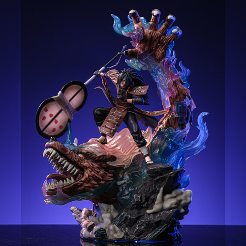 火影忍者九尾须佐宇智波斑手办