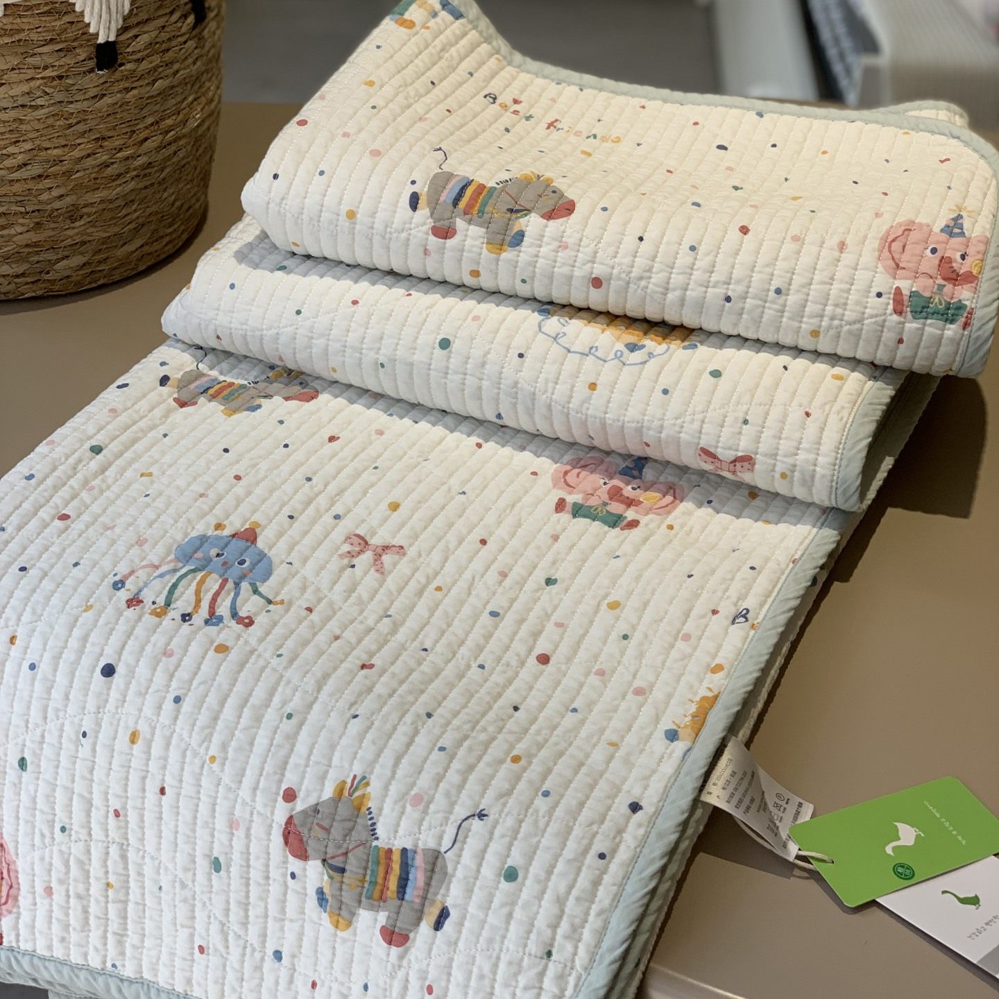 韩国大鹅全棉棉花床盖双面纯棉绗缝夹棉防滑床单榻榻米炕单可机洗,床上用品,床盖,淘宝优惠券,粉丝福利购,淘宝优惠卷