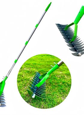 草坪枯草耙 茅草耙 落叶耙 园林除垢耙松土器 土壤耙Thatch Rake