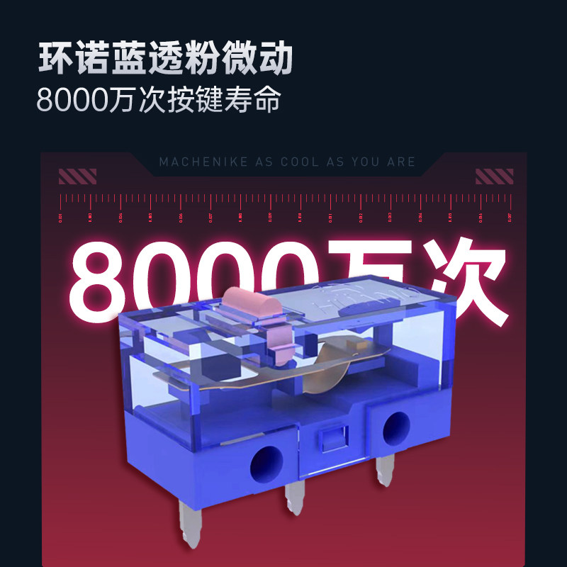 MECHANIC L7AIR 3 모드 BLUETOOTH 무선 마우스 4K 하이 브러시 3395 경량 마우스 컴퓨터 오피스 게임